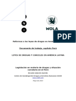 Leyes y Drogas en El Perú