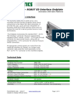 Numatics 2000 Gen Series Fanuc Ee Connection Interface Data Sheet