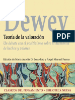 Dewey John - Teoria de La Valoracion