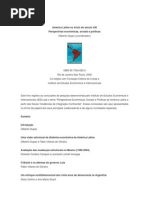 América Latina no início do séc. XXI - Perspectivas econômicas, sociais e políticas - Gilberto Dupas (coordenador)