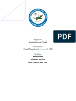 Tarea 6 de Procesal Penal 2