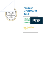 Panduan SIPENMARU Reguler (2018)