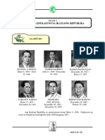 3rd Qtr. Edukasyon Sa Ikatlong Republika PDF