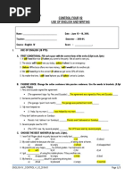 Examen Recuperacion Ingles III 2016-01 Answer Key