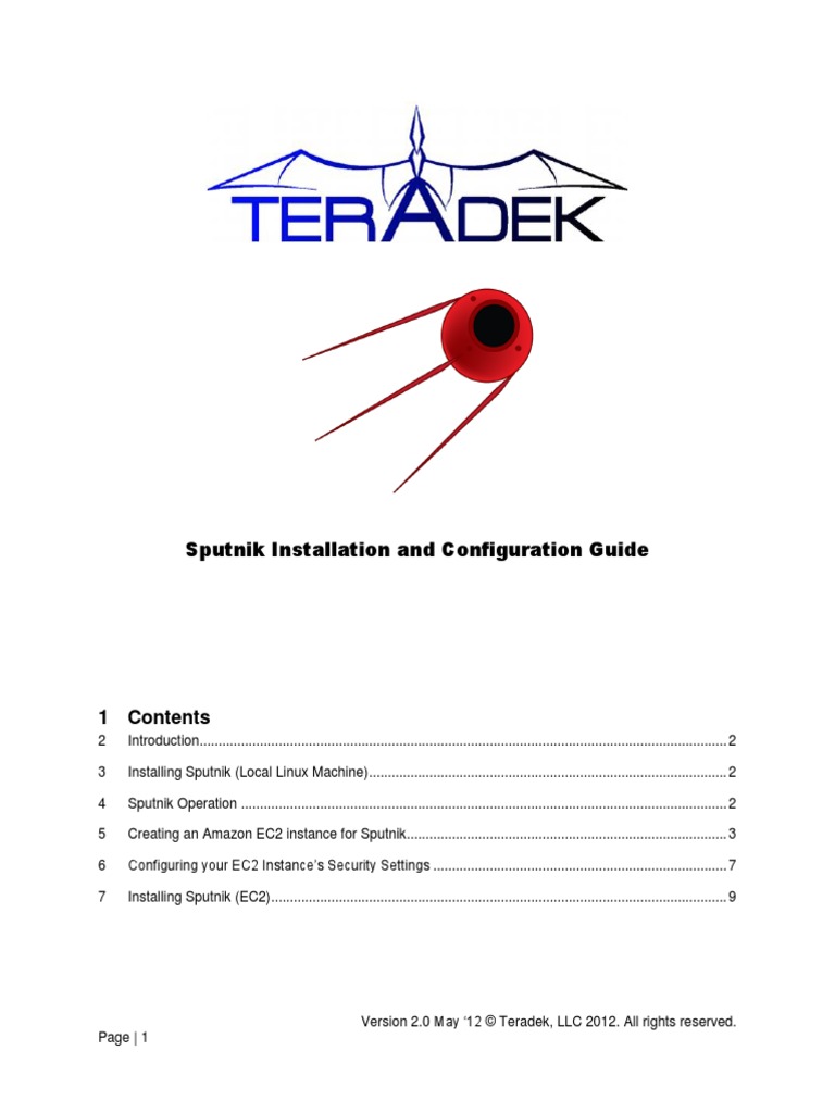 Sputnik Installation and Configuration Guide | PDF | Port (Computer ...