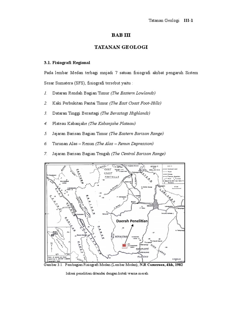 BAB 3 Tatanan Geologi | PDF