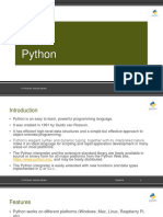 Python: 7/20/2018 1 Python by Varun Arora