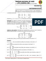 Unidad I - Matrices y Determinantes I-2018-2 - 8800 PDF