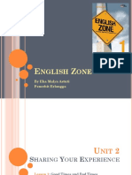 English Zone 1 Unit 2