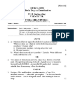 B.Tech. Degree Examination Civil Engineering: (Nov-16) (Eur - 503A)