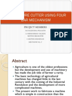 Agriculture Cutter Using Four Bar Mechanism: Project Members