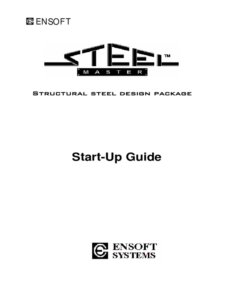 Steel Master Start Up Guide | PDF | Usb | Device Driver
