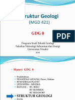 GDG 8 Struktur Geologi