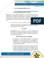 Evidencia 7 Foro Temático Implementación de Las Normas Internacionales de Información Financiera (NIIF) en Colombia