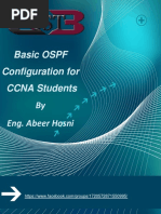 Basic OSPF Config