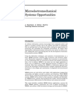 Microelectromechanical Systems Opportunities: A Department of Defense Dual-Use Technology Industrial Assessment
