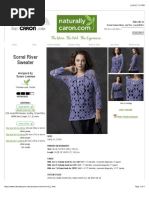 Sorrel River Sweater: Designed by Susan Lowman