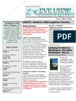 UPDATE: Audubon's 2005 Legislative Priorities: Budgets & Revenues