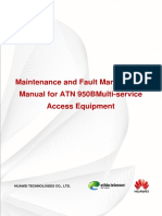 Maintenance and Fault Management Manual For ATN 950BMulti