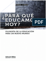 Filosofia de La E.para Que Educamoshoy