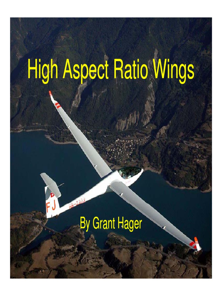 High Aspect Ratio Wings Explained | PDF | Wing | Lift (Force)
