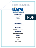 Tarea II de Informática para Agrimensores UAPA