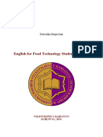 English For Food Technology Students - PDF Version