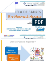 Escuela de Padres en Neonatología. Rosa P. Arias Llorente 2016