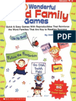 30 Wonderful Word Family Games