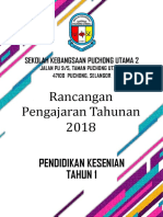 Muka Hadapan Rancangan Pengajaran Tahunan (Potrait)