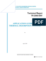 Thermal Desorption Navy Report PDF