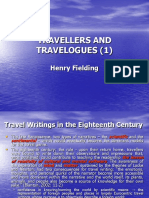 Travellers and Travelogues