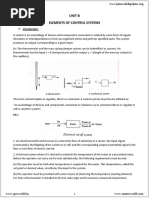 UNIT-8 Elements of Control Systems