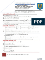 Model Subiect Barem Simulare 1 Iunie 2018 Varianta Gobej