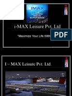i-MAX Leisure Pvt. Ltd. Multiplex Theatre Chain SWOT Analysis
