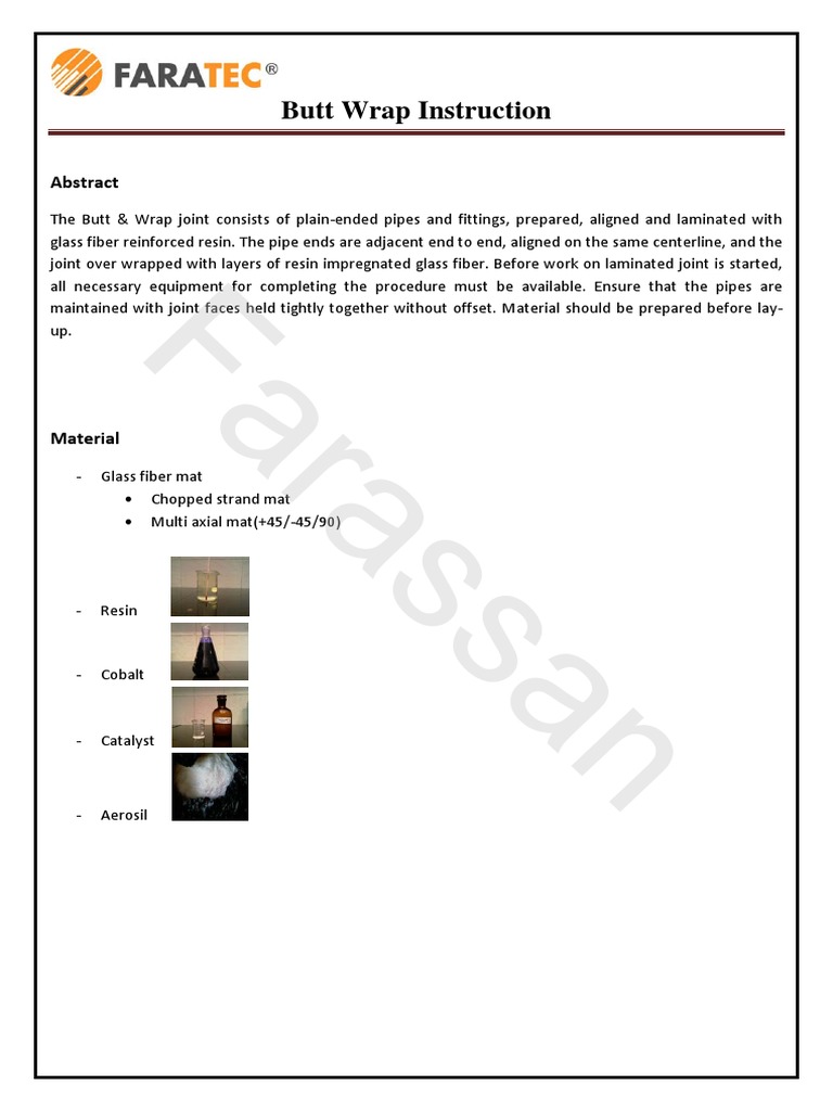 Lamination Procedure PDF Fiberglass Lamination