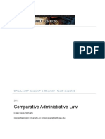 Comparative Administrative Law