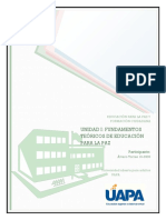 Educación para la Paz: Fundamentos Teóricos e Importancia del Educador