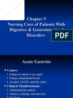 Nursing Care of Patients With Digestive & Gastrointestinal Disorders