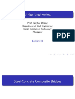 Bridge Engineering: Prof. Nirjhar Dhang