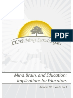 Mind Brain and Education