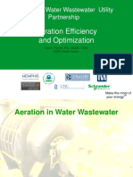 Aeration Optimization for Water and Wastewater Utilities