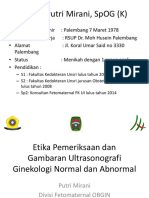 Etika Pemeriksaan Dan Gambaran Ultrasonografi Ginekologi Normal Dan Abnormal