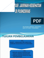 Implementasi Jaminan Kesehatan Di Puskesmas