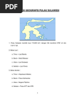 Kondisi Geografis Pulau Sulawesi