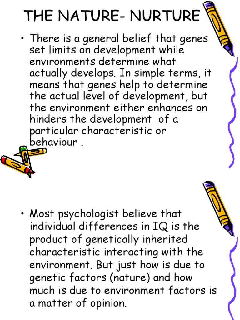 Nature vs. Nurture in Development | PDF