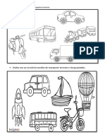 Colorea Los Medios de Transporte Terrestre