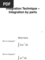 Lecture22 Integration by Parts