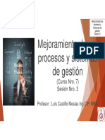 Mejoramiento de Procesos