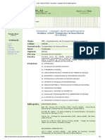 EMENTA - Fundamentos de Neurociências